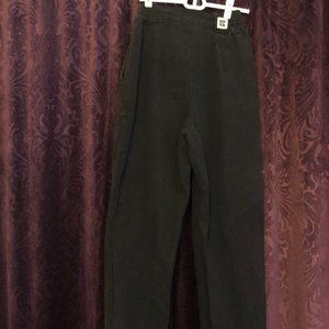 Lucy and Yak Black Addison Trouser